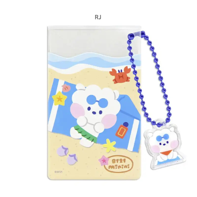 Monopoly x BT21 - Clear Card Pocket - Summer Sky - Monopoly - Stationery - Harumio