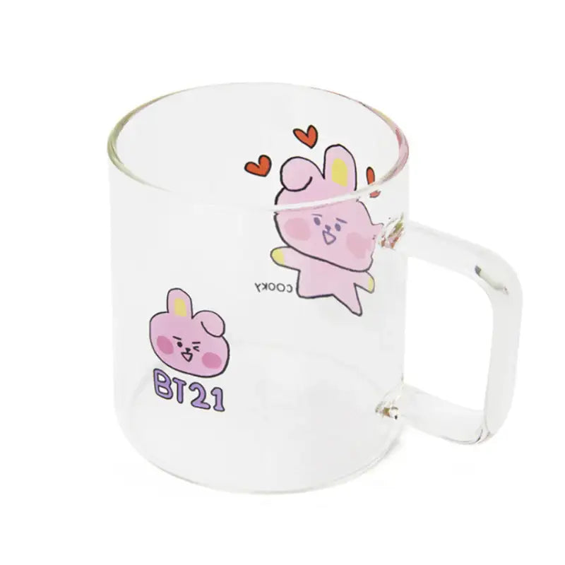 BT21 - Baby Glass Mug And Coaster Set - BT21 - Home & Living - Harumio