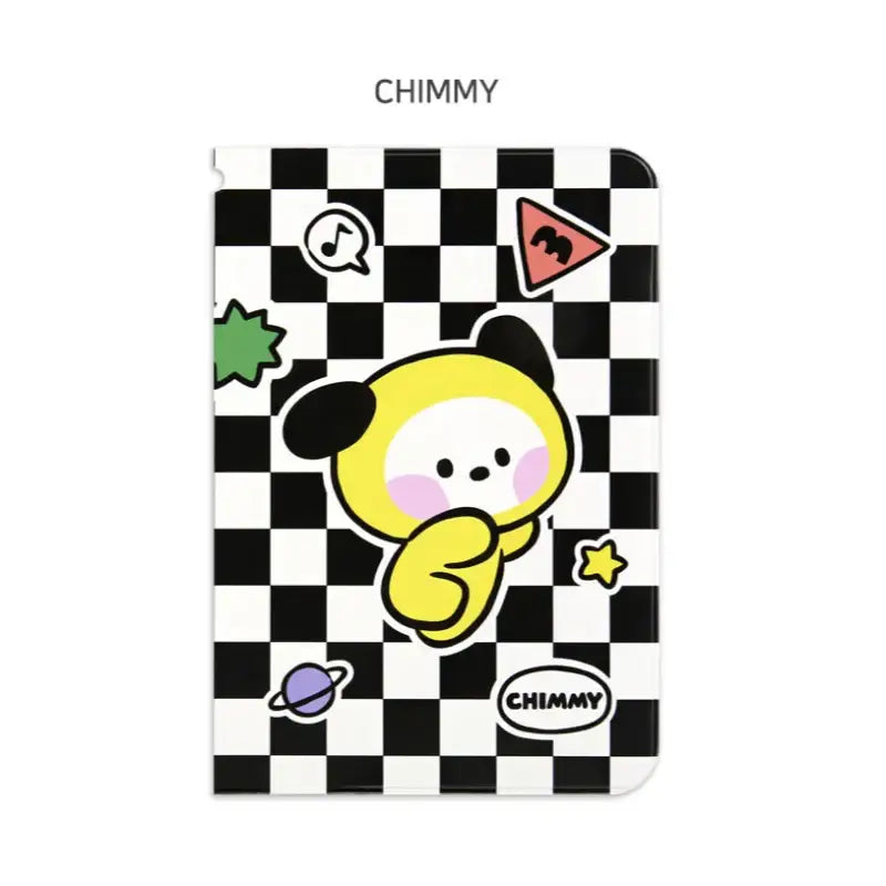 Monopoly x BT21 - Minini Passport Cover - Checkered - Monopoly - Accessories - Harumio