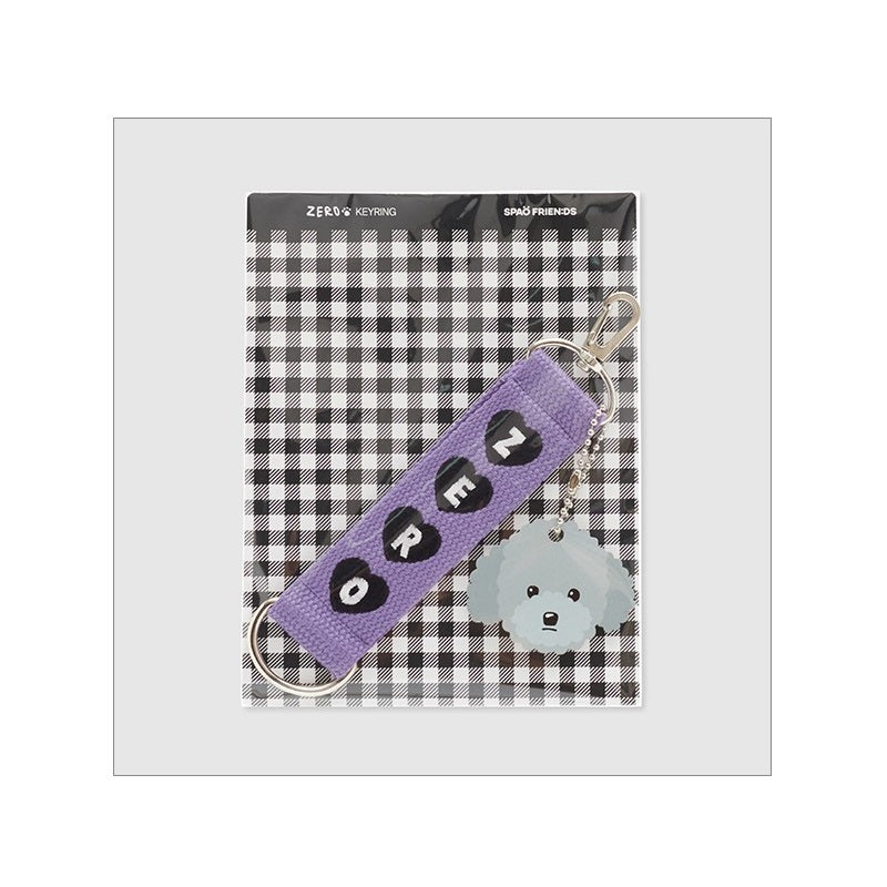 SPAO x ZERO - New Embroidered Keychain