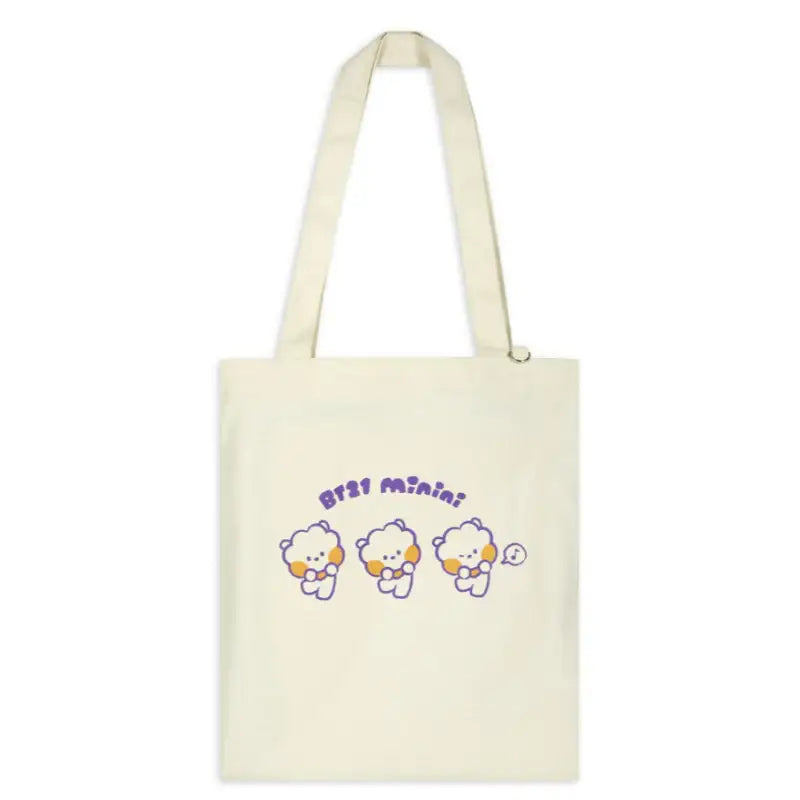 Monopoly x BT21 - Minini Canvas Eco Bag - Monopoly - Bag - Harumio