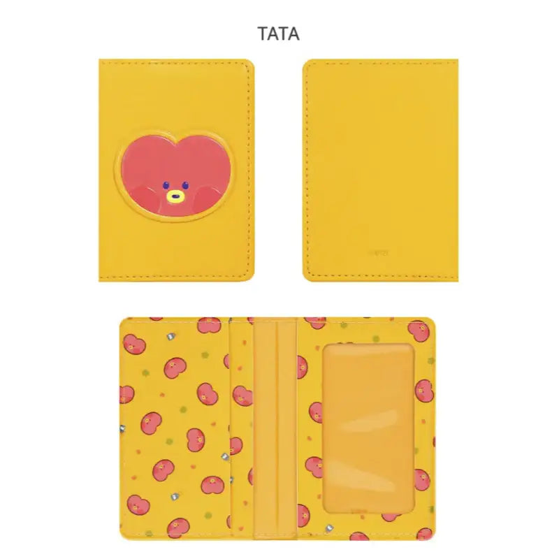 Monopoly x BT21 - Minini Leather Patch Card Case - Monopoly - Accessories - Harumio