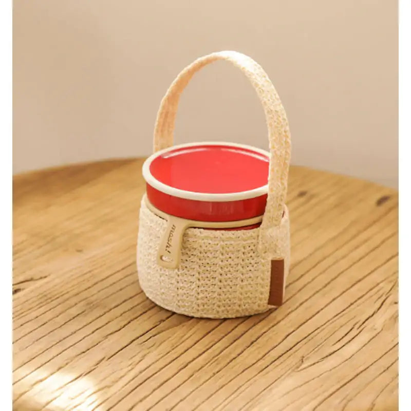 Mosh - Latte Food Jar Rattan Cover for Latte Food Jar - Mosh - Rattan Cover - Harumio