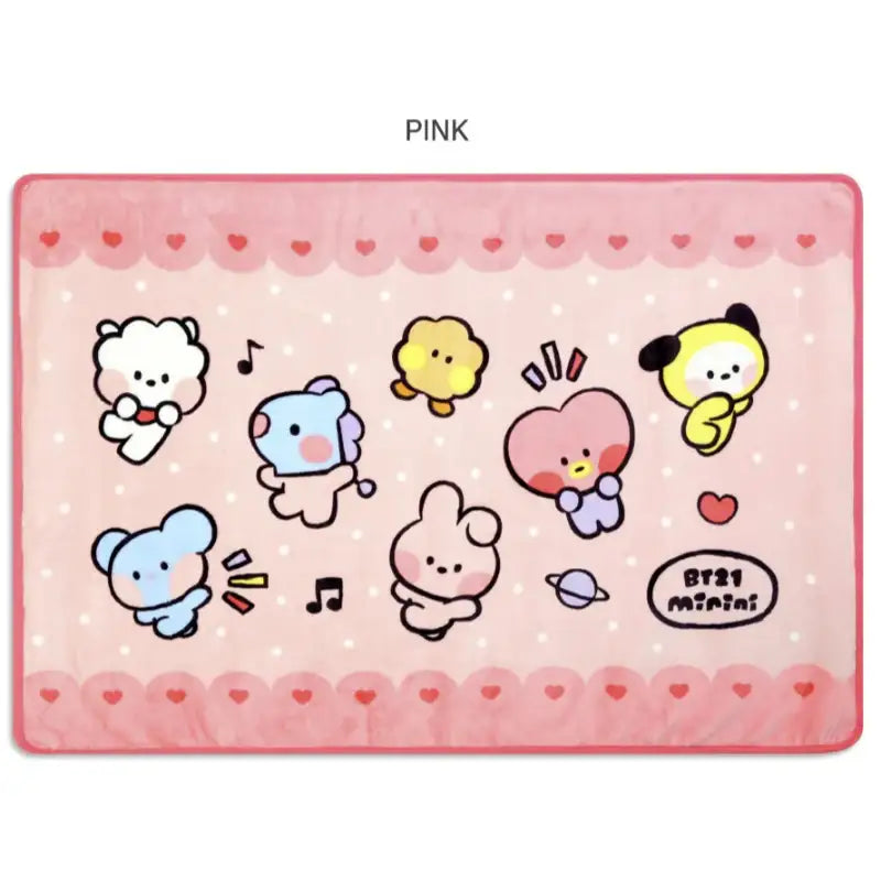 Monopoly x BT21 - Minini Blanket - Monopoly - Home & Living - Harumio