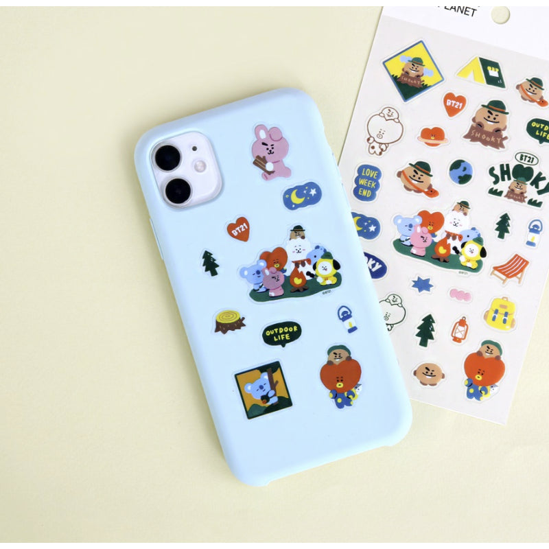 BT21 x Monopoly - Clear Sticker PLANET