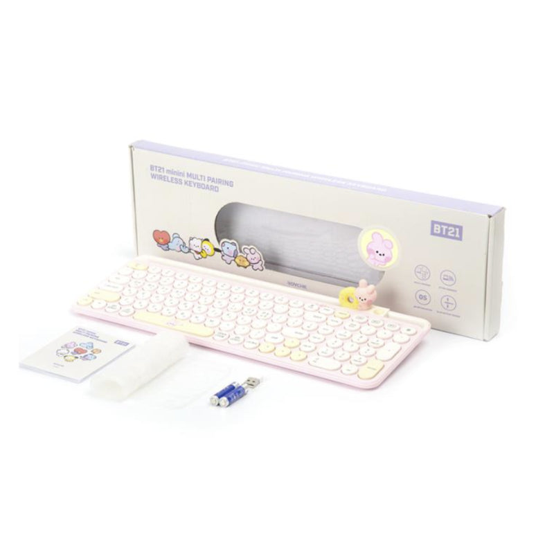 BT21 - Minini Multi Pairing Wireless Keyboard - BT21 - Keyboard - Harumio