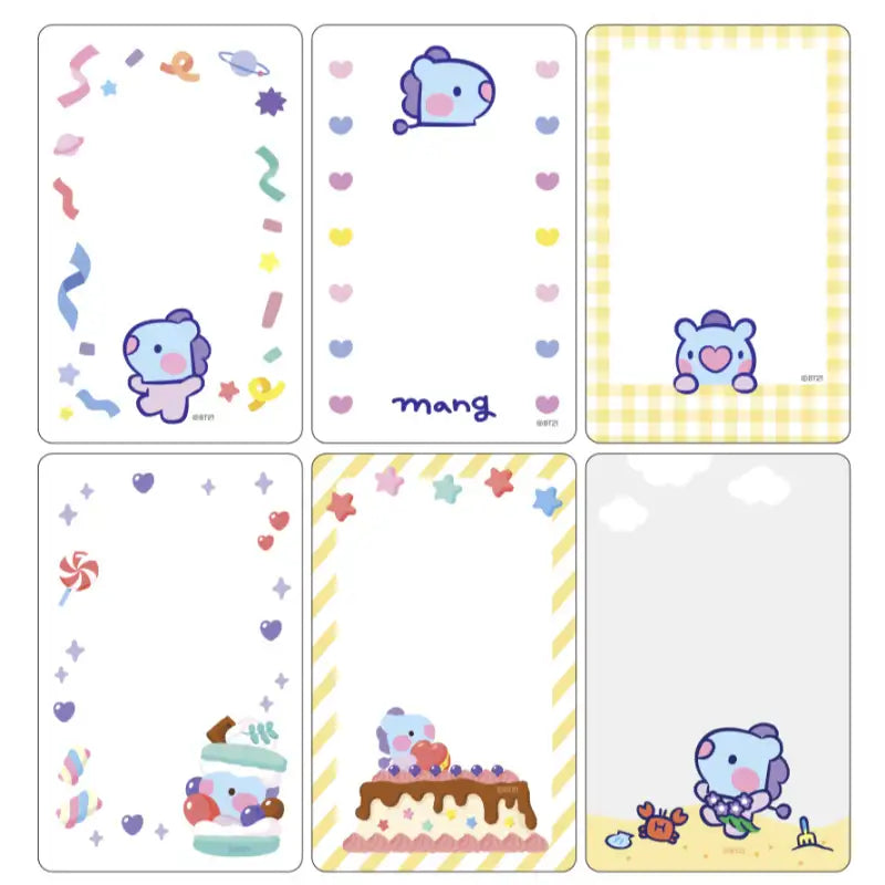 Monopoly x BT21 - Minini Photo Card Frame - Monopoly - Accessories - Harumio