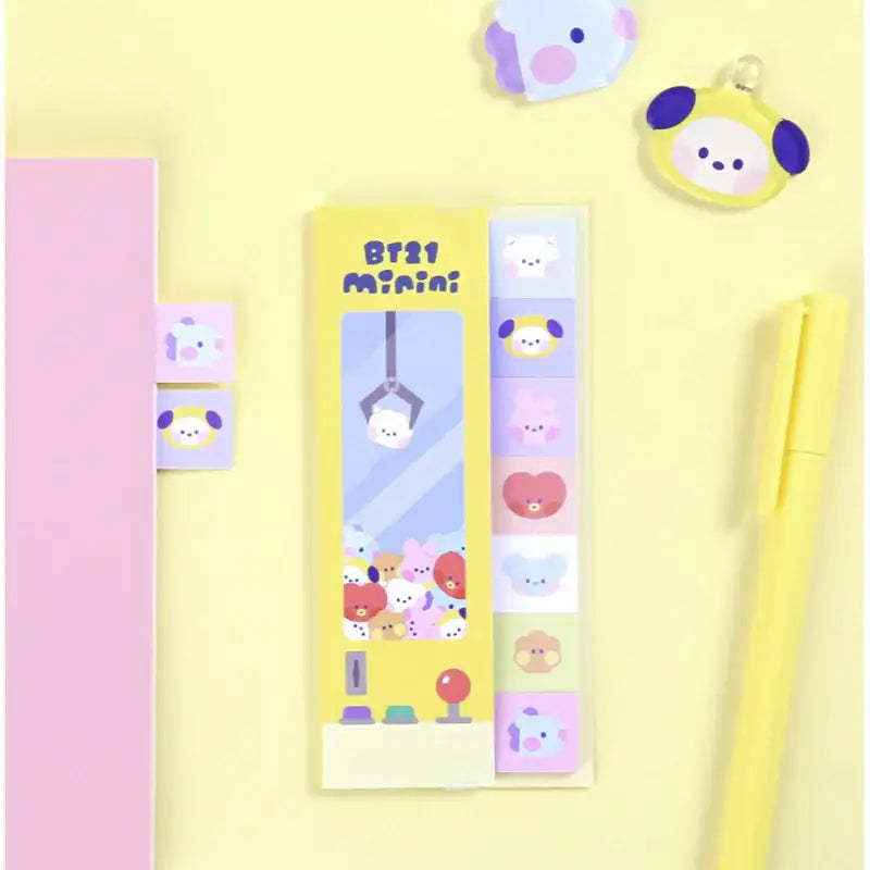 Monopoly x BT21 - Minini Sticky Index - Monopoly - Stationery - Harumio