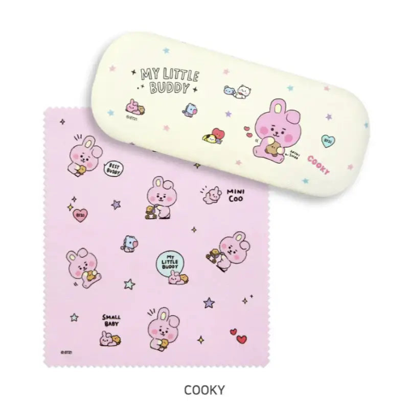 Monopoly x BT21 - Glasses Case Set - Little Buddy - Monopoly - Accessories - Harumio