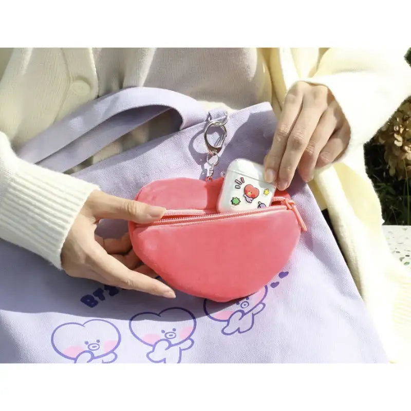 Monopoly x BT21 - Minini Doll Pouch M - Monopoly - Bag - Harumio