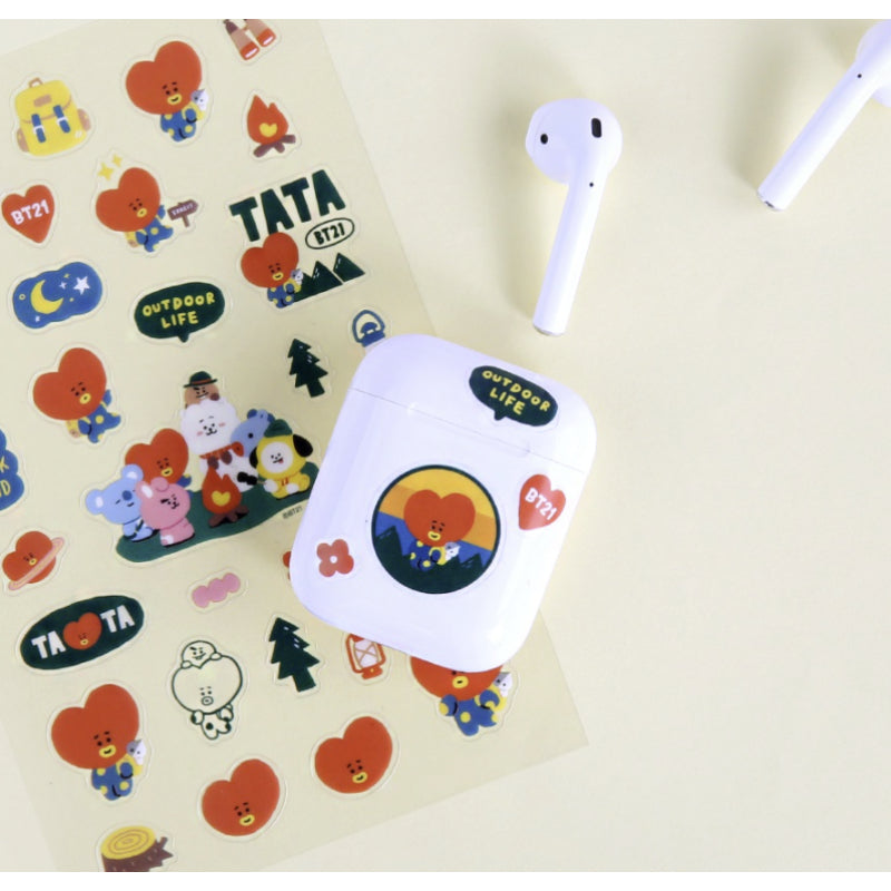 BT21 x Monopoly - Clear Sticker PLANET