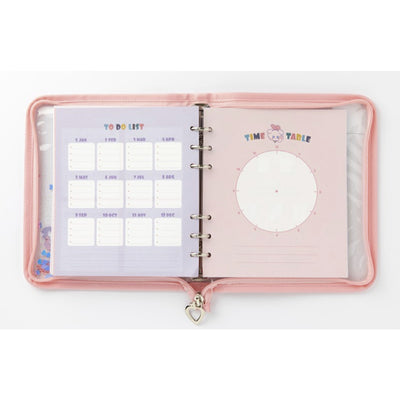 ArtBox - A6 6-Ring Babichon Pinkaholic Glitter 2021 Diary
