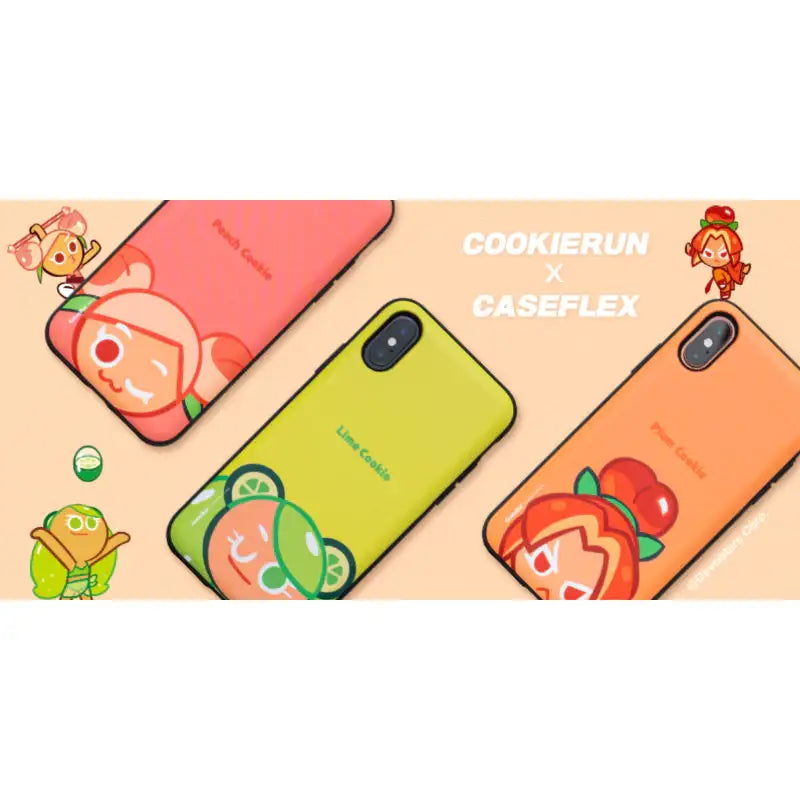 Cookie Run x Caseflex - Face Bumper Case with Door for Samsung Phones - Cookie Run - Accessories - Harumio