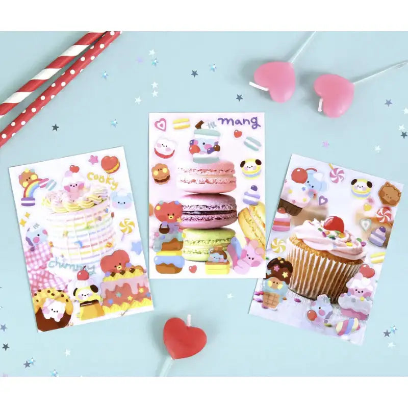 Monopoly x BT21 - Clear Sticker - Sweetie - Monopoly - Stationery - Harumio