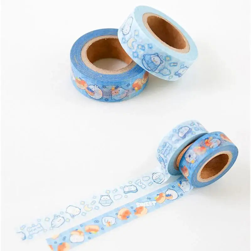 Anirollz x Molang - Masking Tape Set of 2 - Molang - Accessories - Harumio