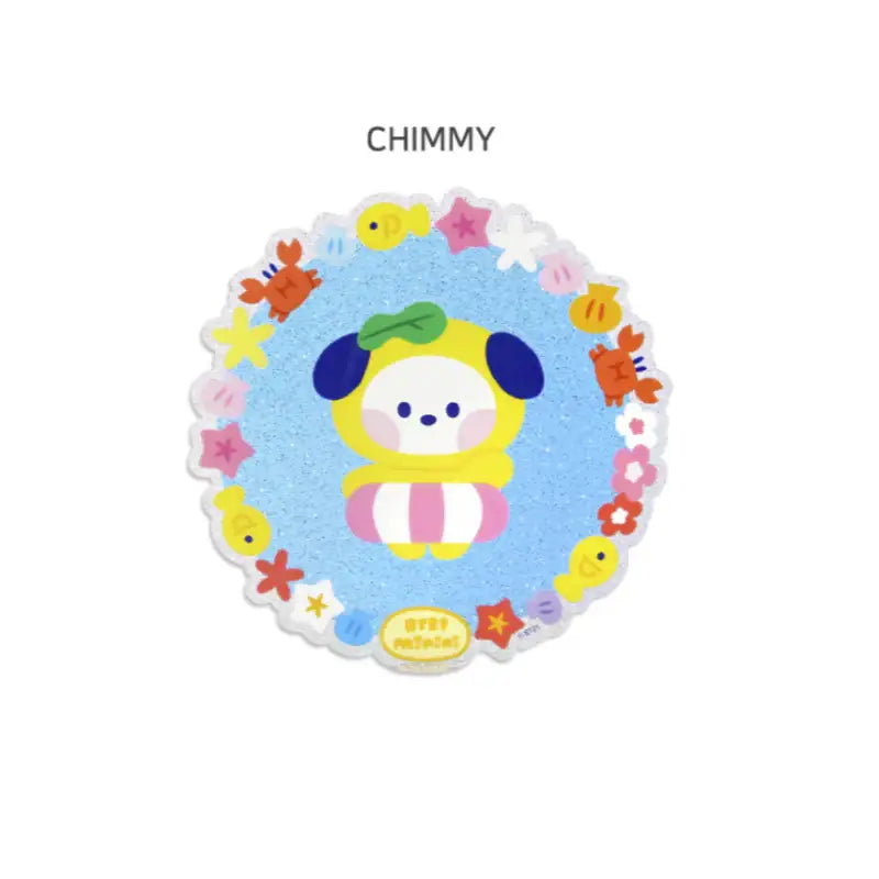 Monopoly x BT21 - Acrylic Coaster - Summer Sky - Monopoly - Home & Living - Harumio