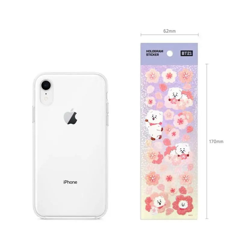 Monopoly x BT21 - Hologram Sticker - Cherry Blossom - Monopoly - Accessories - Harumio