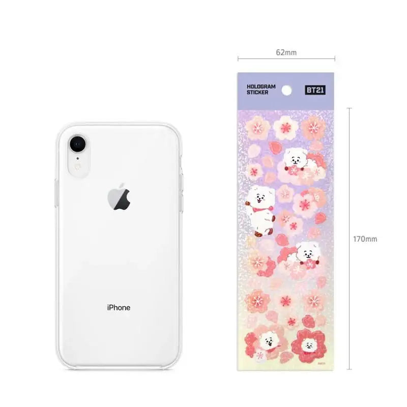 Monopoly x BT21 - Hologram Sticker - Cherry Blossom