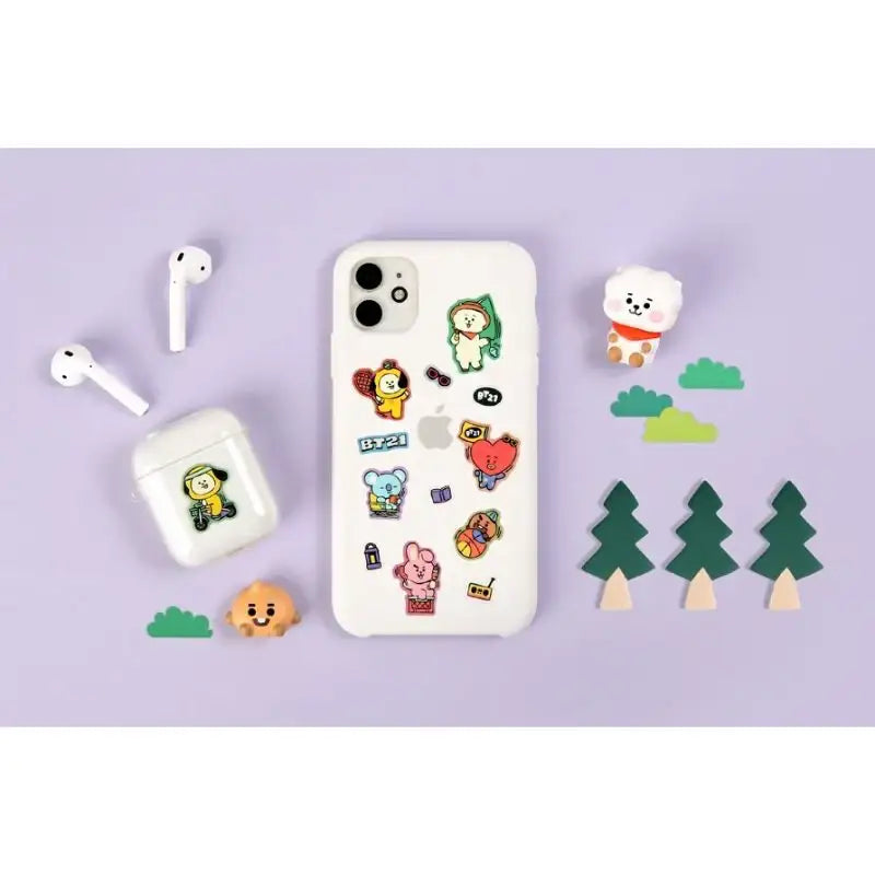 Monopoly x BT21 - Clear Sticker - In The Forest - Monopoly - Accessories - Harumio