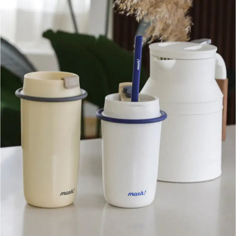 Mosh - Latte Straw Tumbler - Mosh - Utensils - Harumio