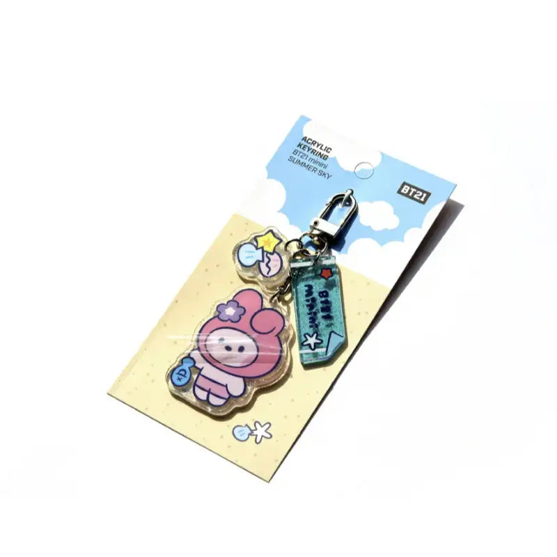 Monopoly x BT21 - Acrylic Keyring - Summer Sky - Monopoly - Accessories - Harumio