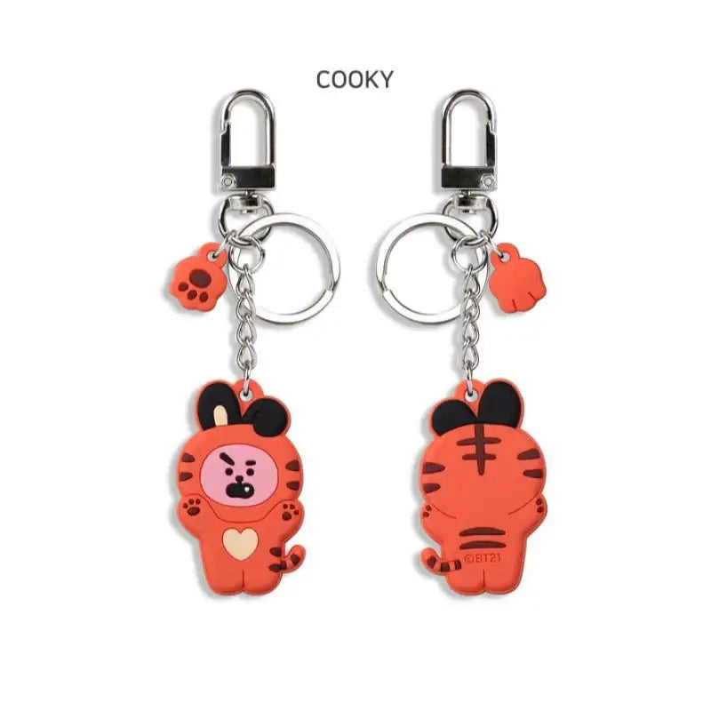 Monopoly x BT21 - Tiger Key Ring - Monopoly - Accessories - Harumio