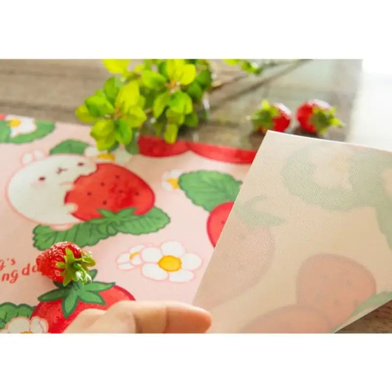 Molang - Strawberry Table Mat - Molang - Accessories - Harumio