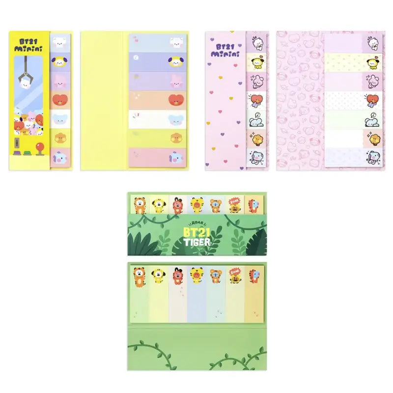 Monopoly x BT21 - Minini Sticky Index - Monopoly - Stationery - Harumio