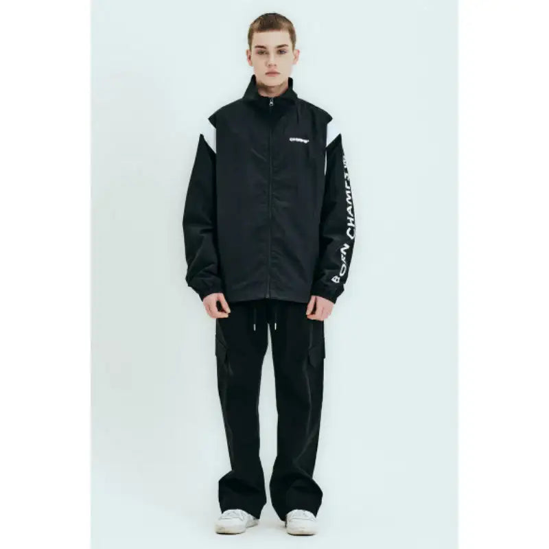 Born Champs x Joohoney - CHMPS Varsity Jacket - Born Champs - Jackets - Harumio