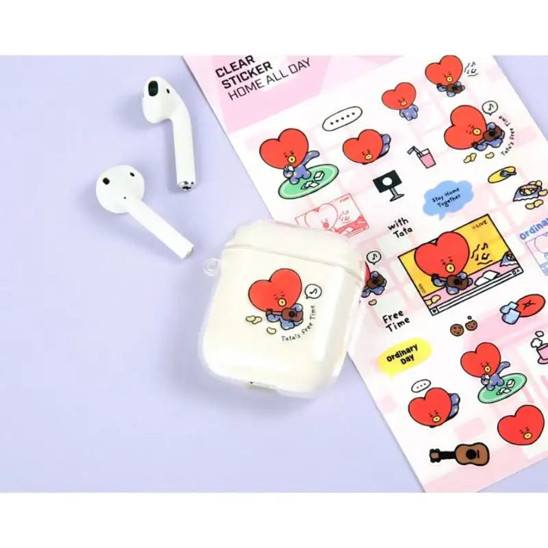 Monopoly x BT21 - Clear Sticker - Home All Day - Monopoly - Accessories - Harumio
