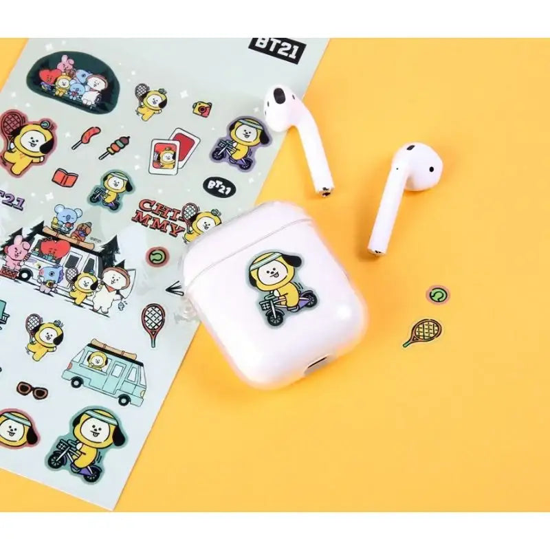 Monopoly x BT21 - Clear Sticker - In The Forest - Monopoly - Accessories - Harumio