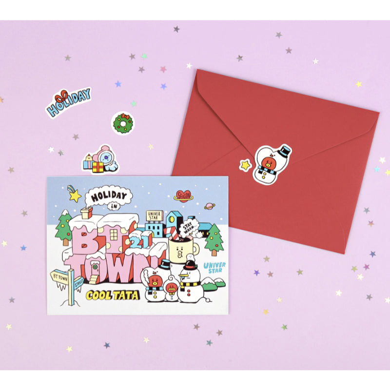 BT21 x Monopoly - Postcard Set - BT21 TOWN