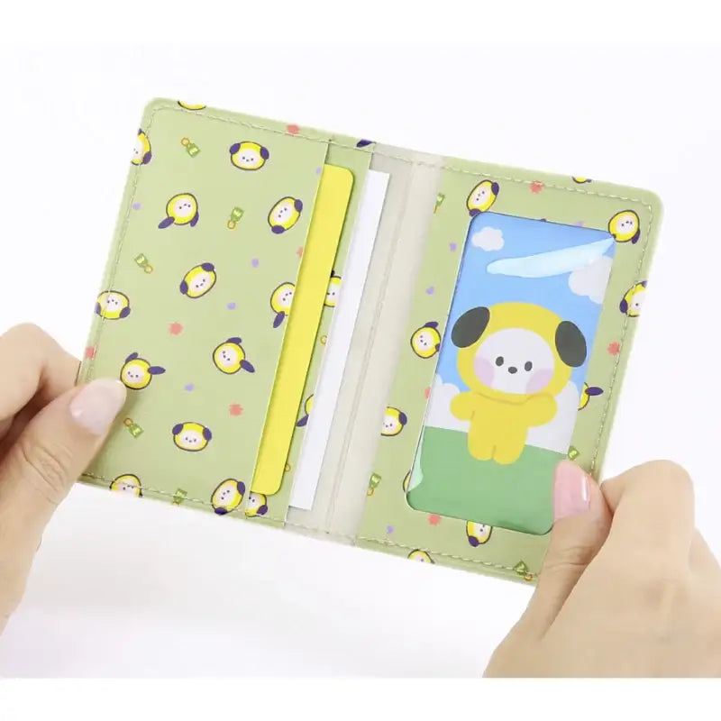Monopoly x BT21 - Minini Leather Patch Card Case - Monopoly - Accessories - Harumio