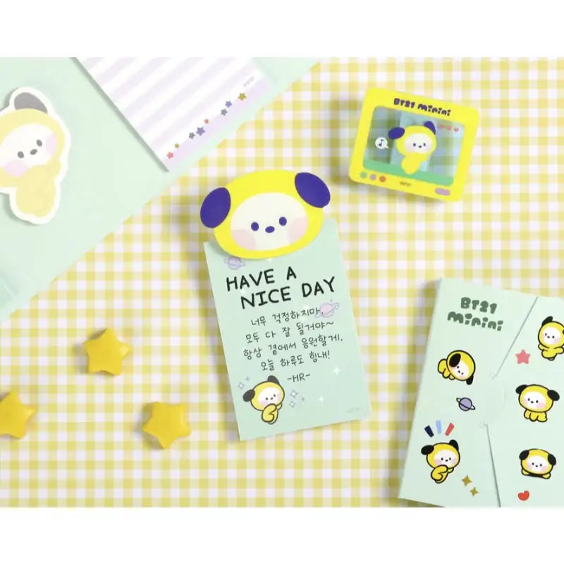 Monopoly x BT21 - Minini Sticky Memo - Monopoly - Stationery - Harumio