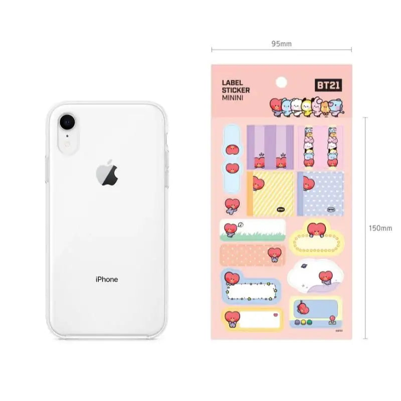 Monopoly x BT21 - Minini Label Sticker - Monopoly - Accessories - Harumio