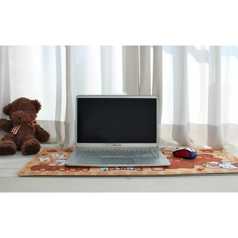 Molang - Teddy Bear Large Mouse Pad - Molang - Mouse Pads - Harumio