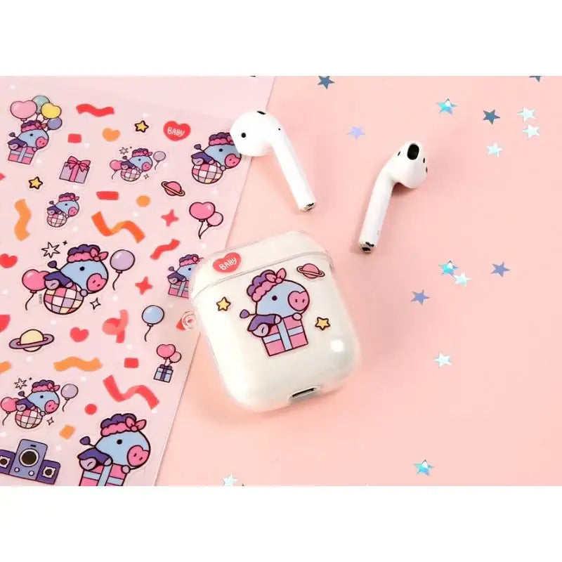 Monopoly x BT21 - Clear Sticker - Party - Monopoly - Accessories - Harumio