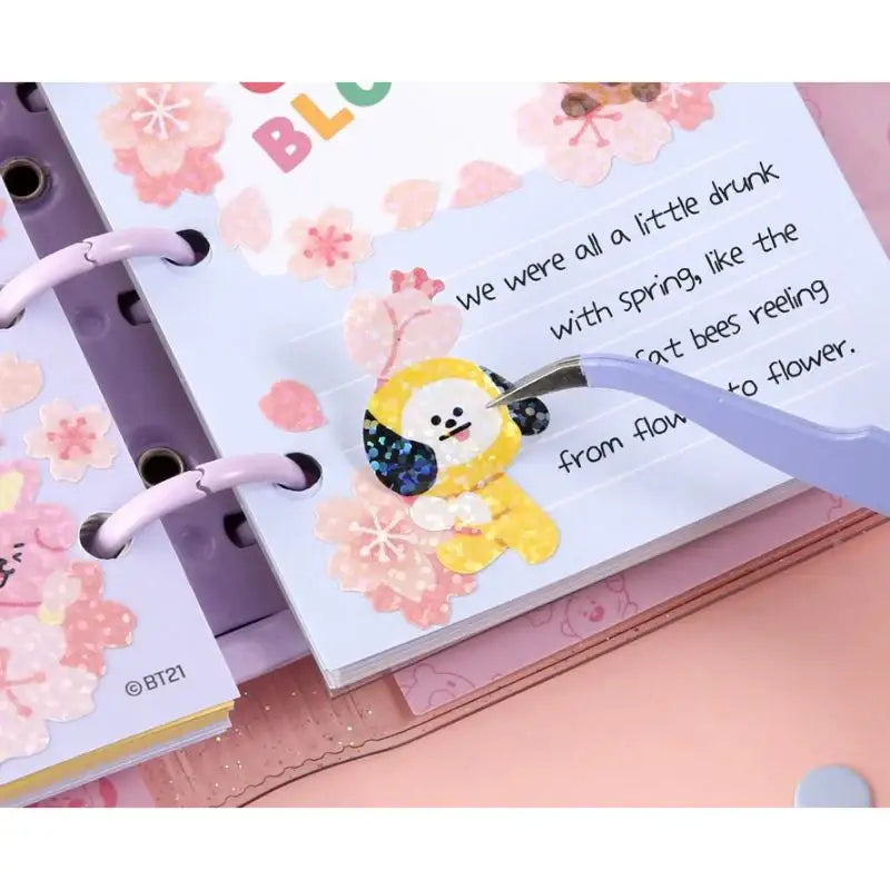 Monopoly x BT21 - Hologram Sticker - Cherry Blossom