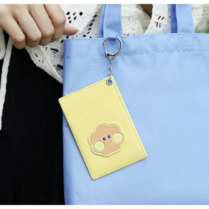 Monopoly x BT21 - Minini Leather Patch Card Holder - Monopoly - Accessories - Harumio