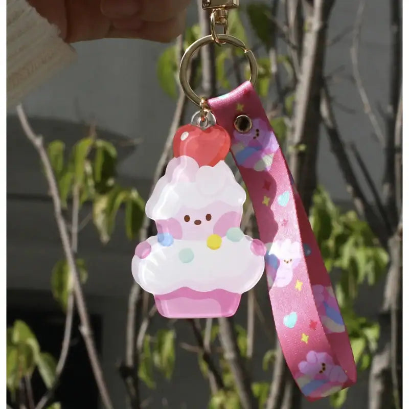 Monopoly x BT21 - Acrylic Strap Keyring - Sweetie - Monopoly - Accessories - Harumio