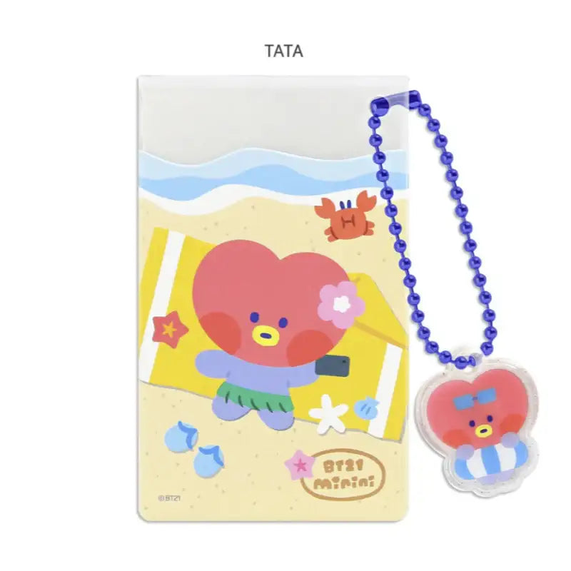 Monopoly x BT21 - Clear Card Pocket - Summer Sky - Monopoly - Stationery - Harumio