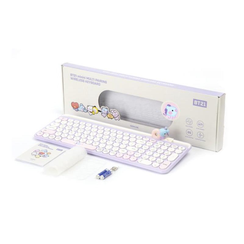 BT21 - Minini Multi Pairing Wireless Keyboard - BT21 - Keyboard - Harumio