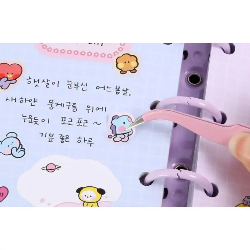 Monopoly x BT21 - Minini Label Sticker - Monopoly - Accessories - Harumio
