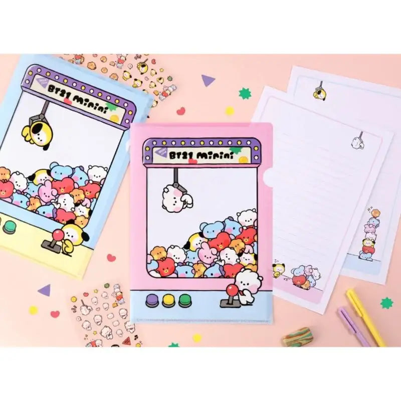 Monopoly x BT21 - Minini L-shaped Folder - Monopoly - Accessories - Harumio