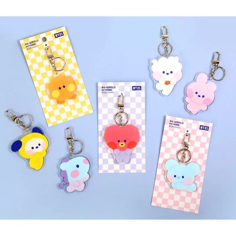Monopoly x BT21 - Minini Big Acrylic Key Ring - Monopoly - Accesories - Harumio