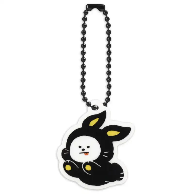 Monopoly x BT21 - Acrylic Simple Keyring - Black Rabbit - Monopoly - Accessories - Harumio