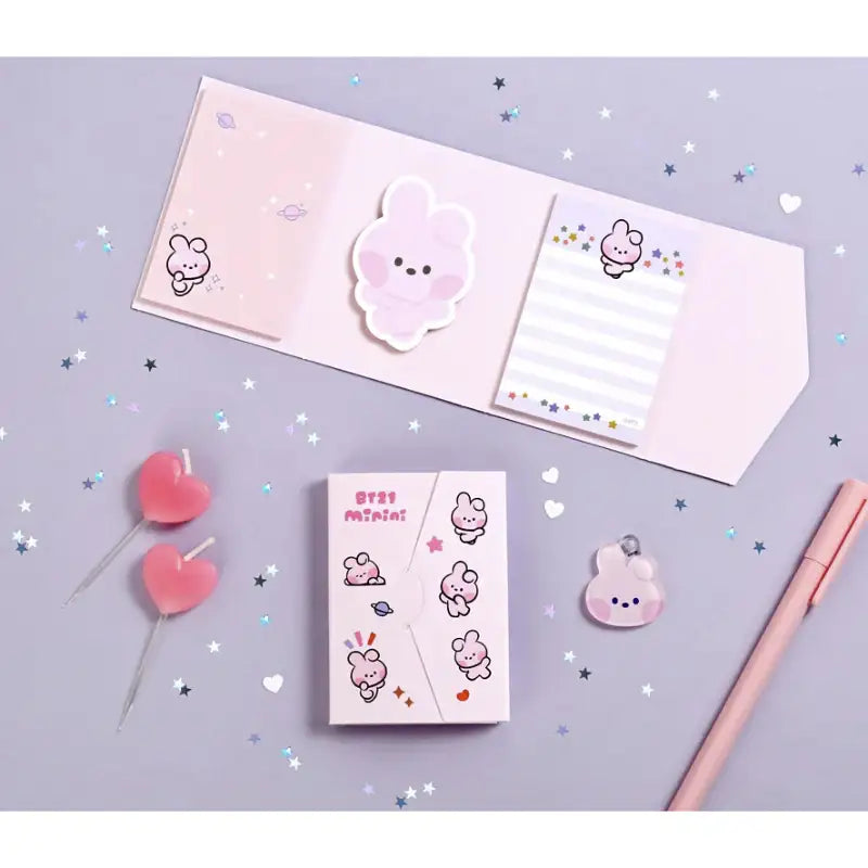 Monopoly x BT21 - Minini Sticky Memo - Monopoly - Stationery - Harumio