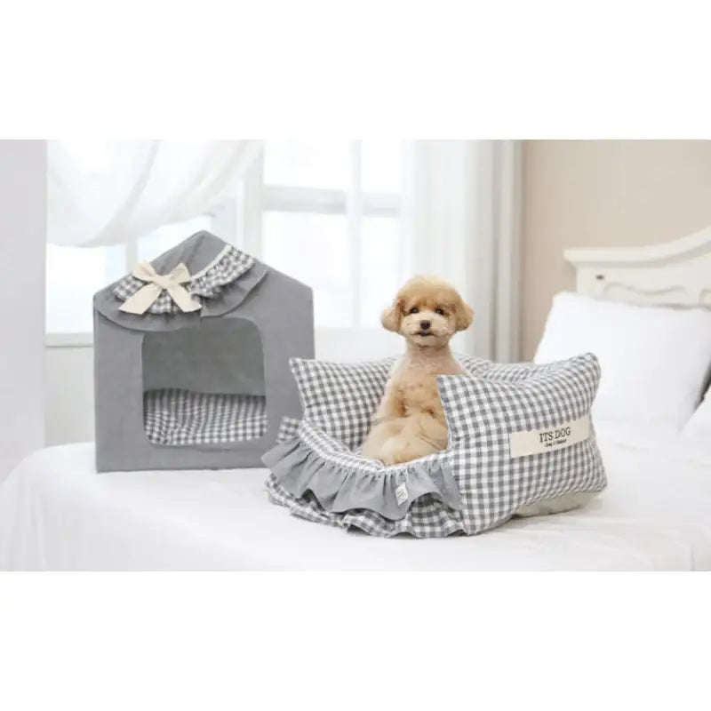 ITSDOG - Kone Ruffle Bed - ITSDOG - Pet Accesories - Harumio