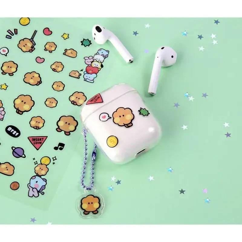 Monopoly x BT21 - Minini Clear Sticker - Monopoly - Accessories - Harumio