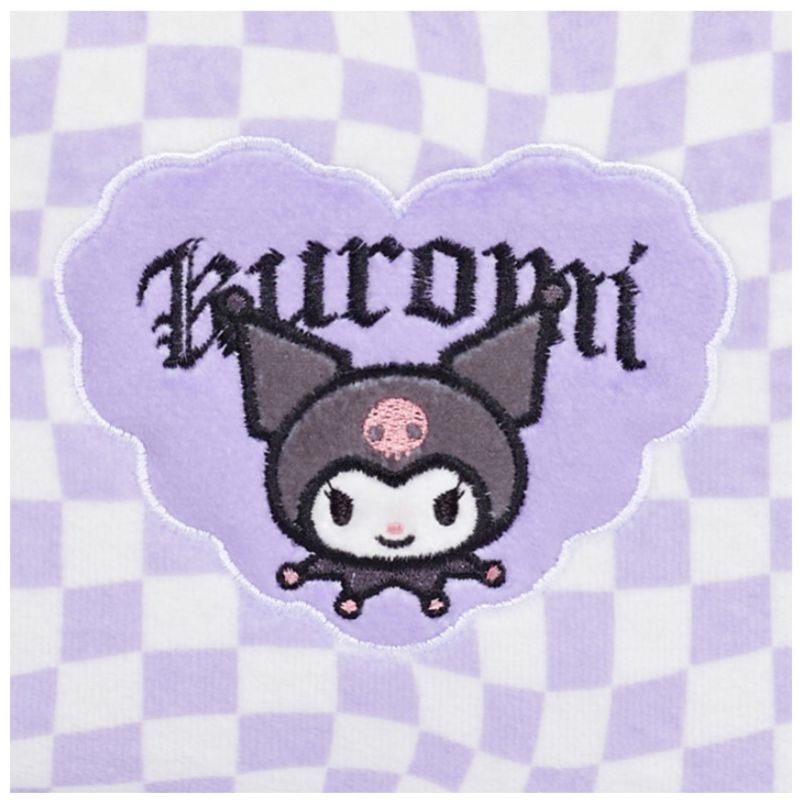 SPAO x Sanrio  - My Melody & Kurami - Checkered Pouch